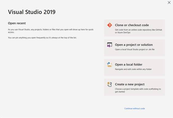 Visual Studio 2019 New Features